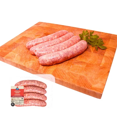 Maple Leaf Hot Italian Pork Dinner Sausage, 4 Dinner Sausages