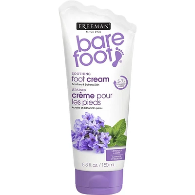 Freeman Bare Foot Crème pour les pieds à la lavande et à la menthe