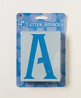 4" Genie Letter Stencil