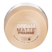 Maybelline New York Dream Matte®, Mousse Foundation, 18 gr