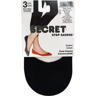 Secret® Step Savers 3pk Foot Covers