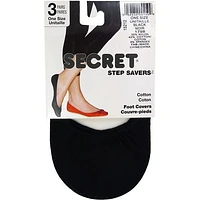 Secret® Step Savers 3pk Foot Covers