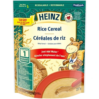 Heinz Baby Rice Cereal with Milk, 227g