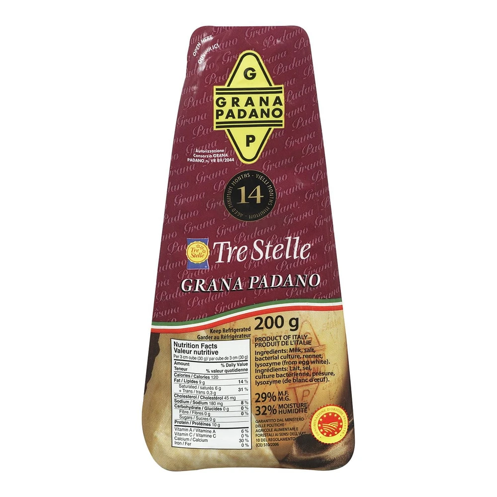 Fromage Grana Padano Tre Stelle 200 g