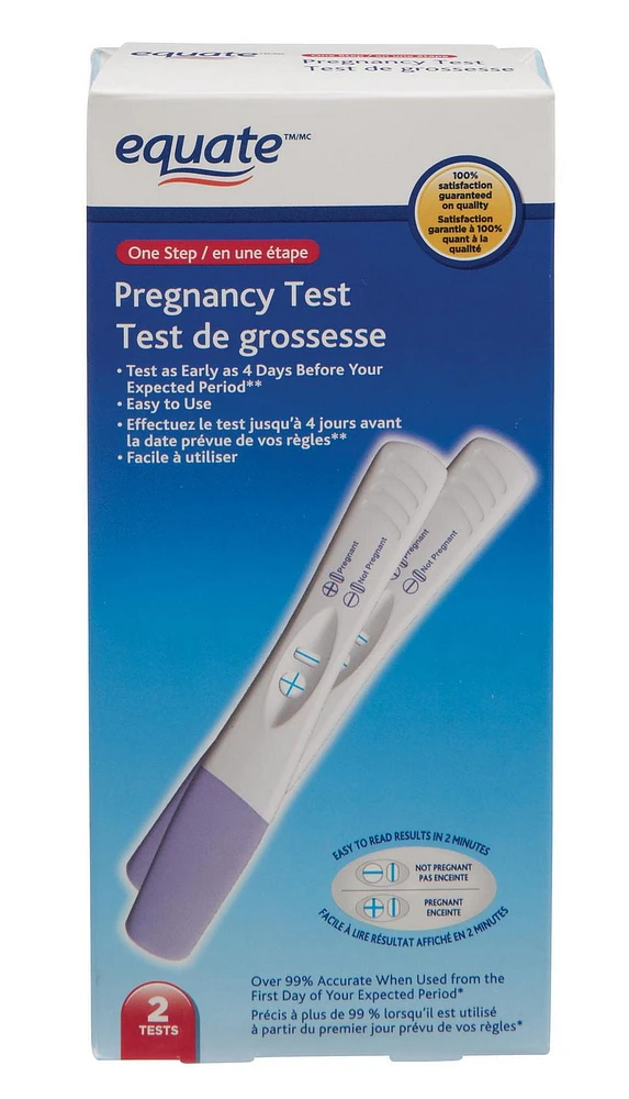 Equate One Step Pregnancy Test