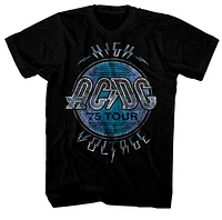 T-shirt rock AC/DC pour hommes