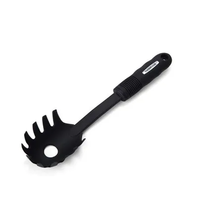 Farberware Soft Grip Pasta Fork Black 14
