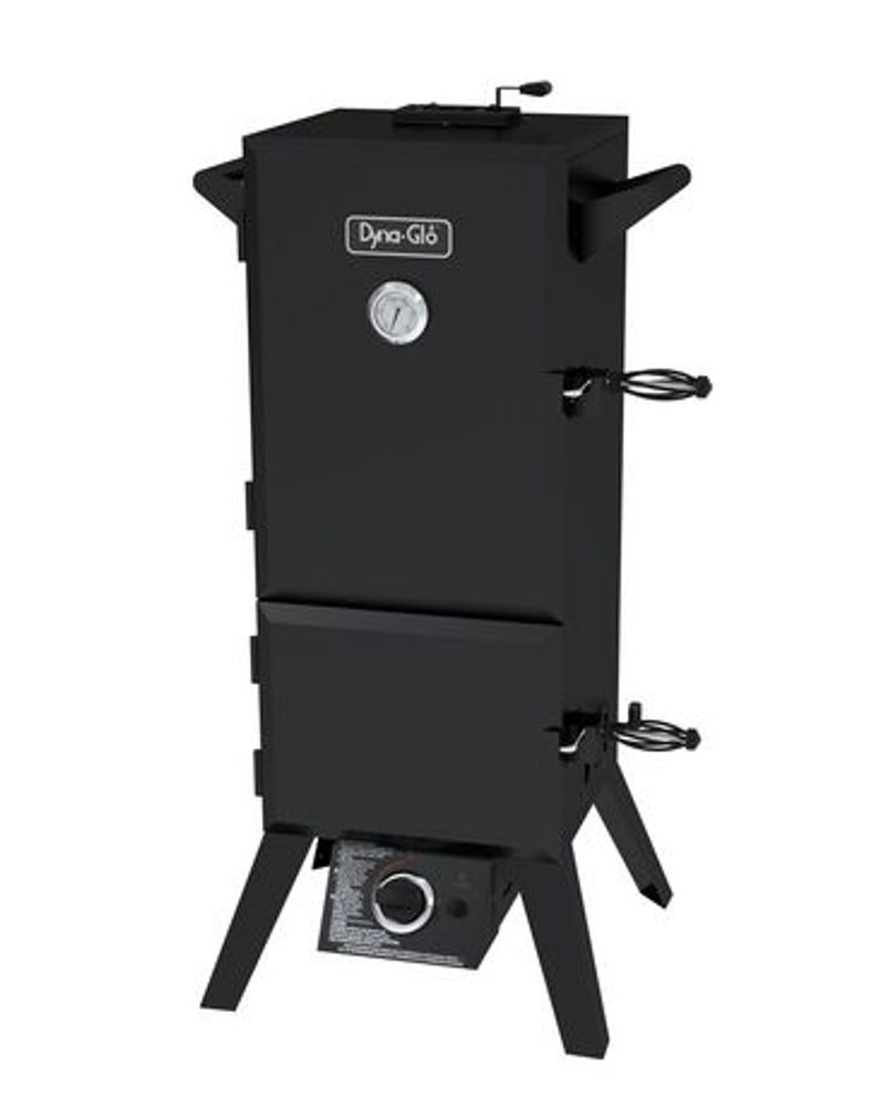 Dyna-Glo Vertical 2-Door Lp Gas Smoker Black | Hillside Shopping Centre