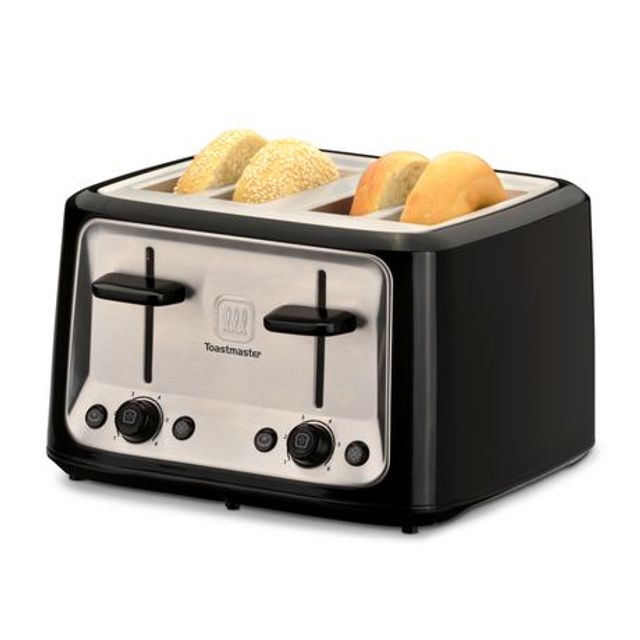 Oster TSSTTRJB30 4-Slice Toaster - Stainless Steel