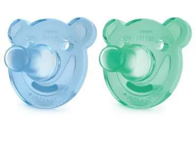 Philips Avent Avent Philips Boys' Soothie Bear Shaped Pacifier Blue/Green