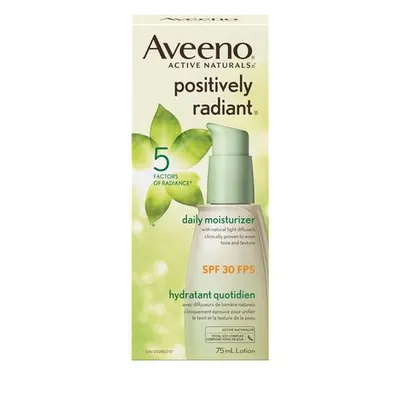 Aveeno Face Moisturizer Spf 30, Positively Radiant Facial Cream #1