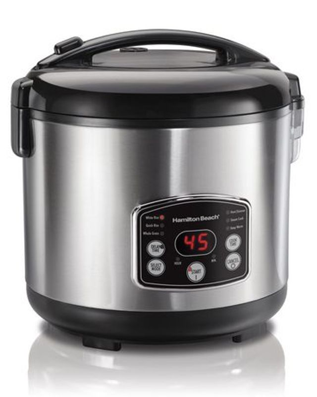 salton automatic rice cooker & steamer 6 cup rc1653