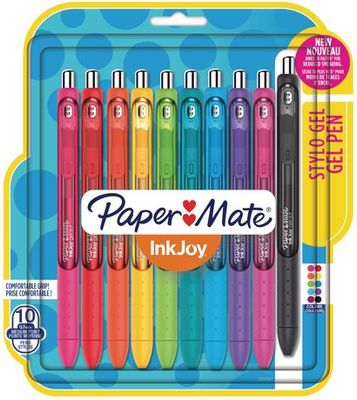 Paper Mate Inkjoy Medium Point 0.7Mm Assorted Colors Gel Pens