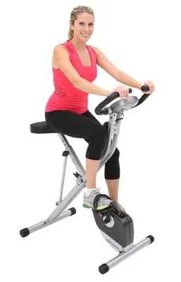 Exerpeutic 310 Magnetic Upright Bike With Pulse Sensors