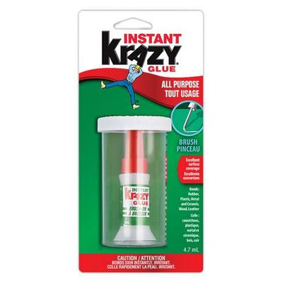 Elmer's Instant Krazy All Purpose Brush Glue 4.7 Ml Clear 4