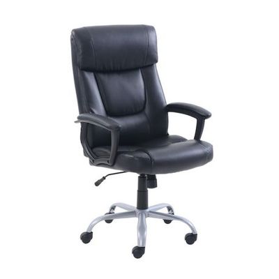 Hometrends High Back Office Chair Black Adult