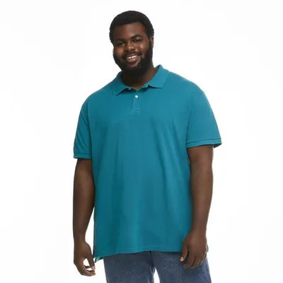 George Men's Short Sleeve Pique Polo