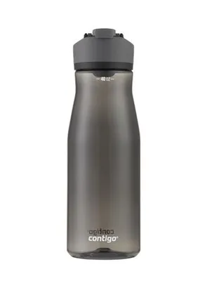 Bubba Trailblazer Stainless Steel Water Bottle with Straw, 40 oz, Licorice, Black