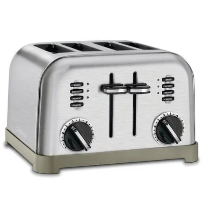 Oster TSSTTRJB30 4-Slice Toaster - Stainless Steel