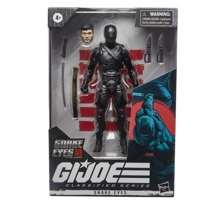 G.I. Joe Classified Series Zartan Action Figure with Multiple Accessories,  Classic Package Art 