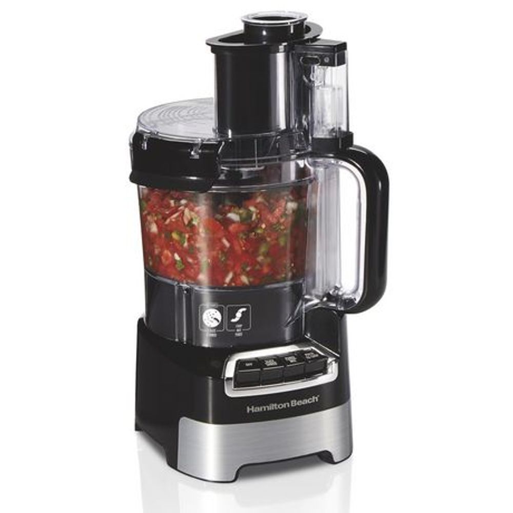 Hamilton Beach Stack & Snap Food Processor 70723C Black