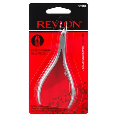 Revlon Cuticle Nipper Half Jaw Silver