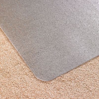 Floortex Cleartex Advantagemat 46"X60" Rectangle-For Low Pile Carpet Clear