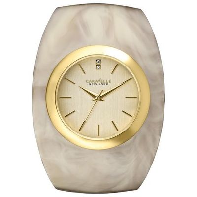 Caravelle Ladies Gold-Tone Quartz Watch Gold Standard