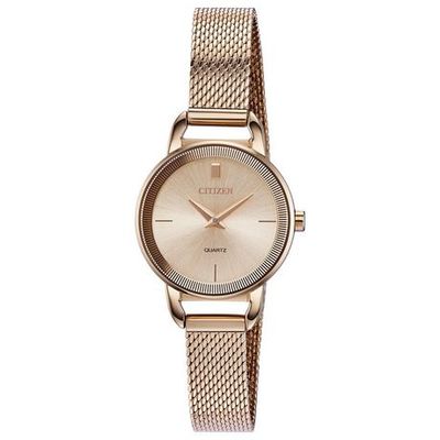 Citizen Ladies' Rose Gold-Tone Quartz Watch Rose-Gold Standard