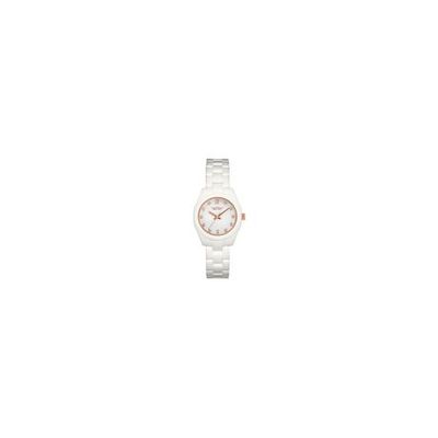 Caravelle Ladies White Quartz Watch White Standard
