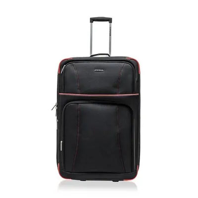 Jetstream Luggage 27" Upright Suitcase Black 27.5In + 2In X 18In X 10In