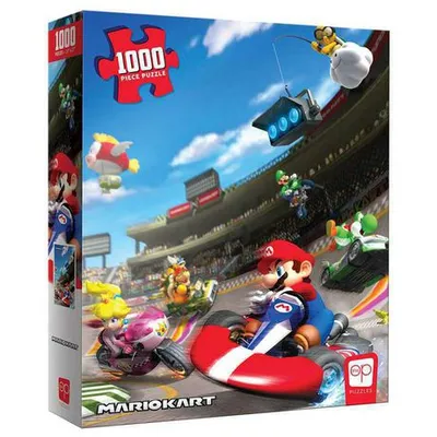 Usaopoly Super Mario Mario Kart 1000 Piece Puzzle Multi