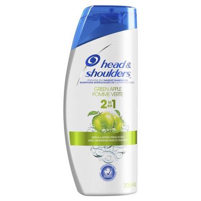 Head & Shoulders Head And Shoulders Green Apple 2-In-1 Anti-Dandruff Shampoo + Conditioner 700Ml