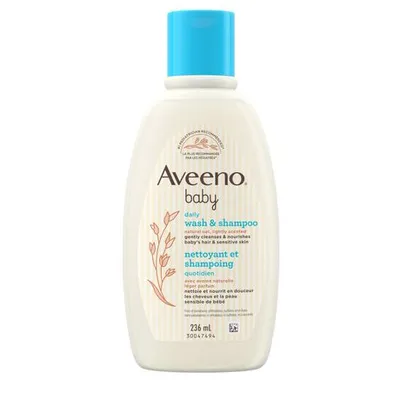Aveeno Baby Wash & Shampoo 236 Ml