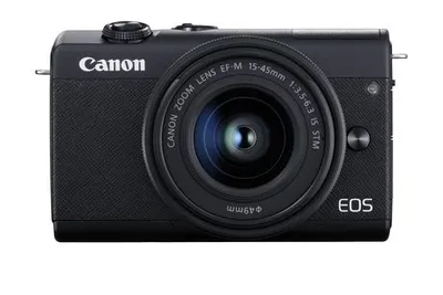 Canon Eos M200 Mirrorless Digital Camera With 15-45Mm Lens Black
