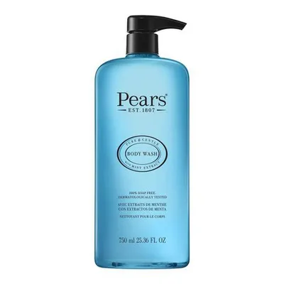 Pears Body Wash 750Ml With Mint Extract
