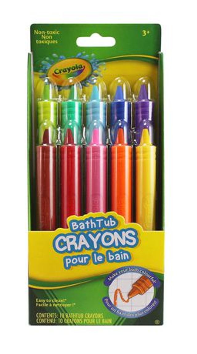 Bathtub Crayons, 3+, 10 Bathtub Crayons