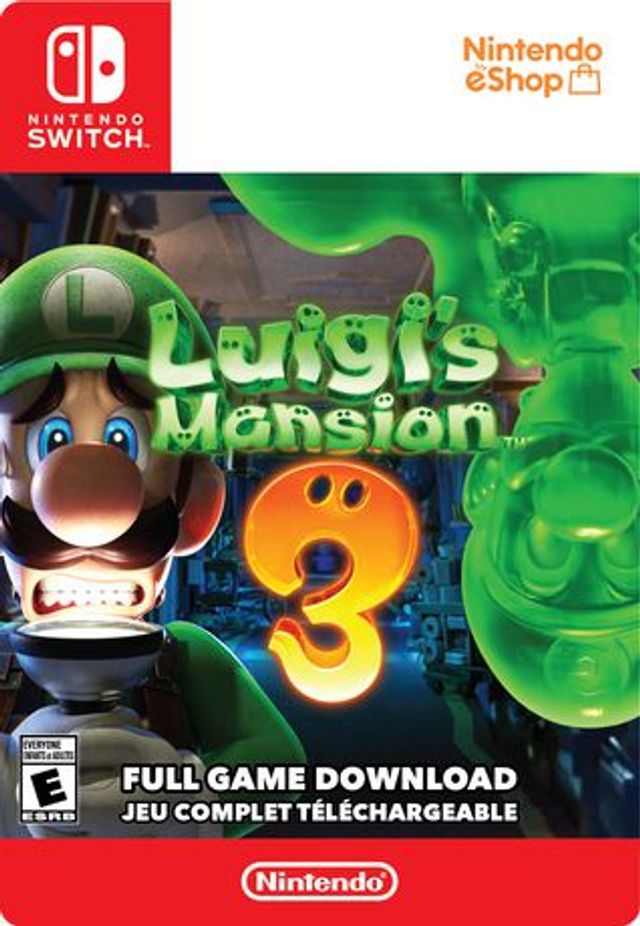 Nintendo Switch Luigi's Mansion 3 [Download] | Metropolis at Metrotown