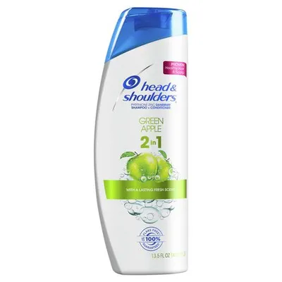 Head & Shoulders Head And Shoulders Green Apple 2-In-1 Anti-Dandruff Shampoo + Conditioner 400Ml