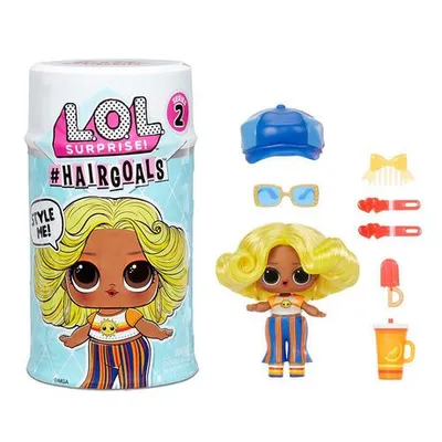 L.O.L. Surprise! Lol Surprise #Hairgoals Series 2 Doll With Real Hair And 15 Surprises Multicolour