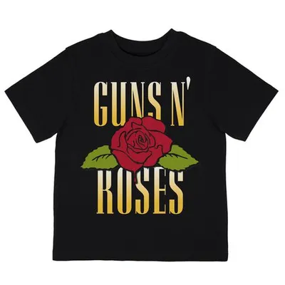 Guns N' Roses Boy's Toddler Short Sleeve T-Shirt Black 2T