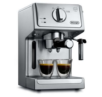 De'longhi Manual Espresso Machine With Adjustable Advanced Cappuccino System Stainless Steel