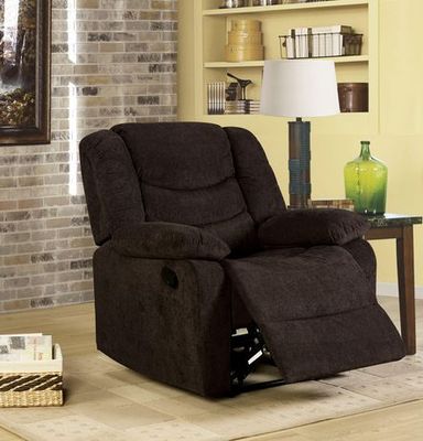 K-Living Rosa Power Recliner Cosmo Fabric Chair In Godiva Brown Brown Standard