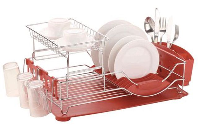 DISH DRAINER WITH TRAY, 43511