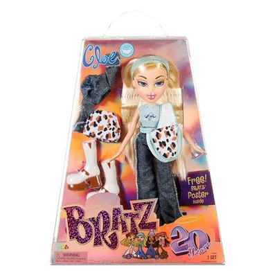 Bratz 20 Yearz Special Edition Original Fashion Doll Sasha, Multicolor