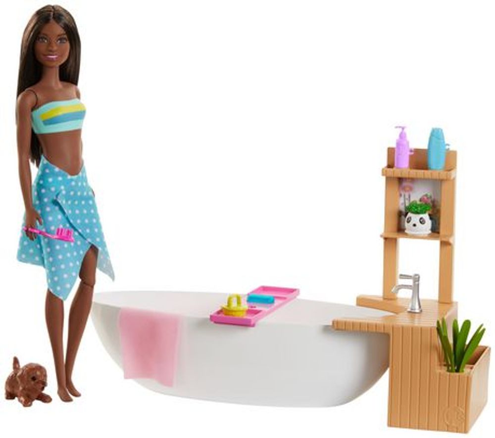 Barbie Florist Doll & Playset with Flower-Making Station, Molds