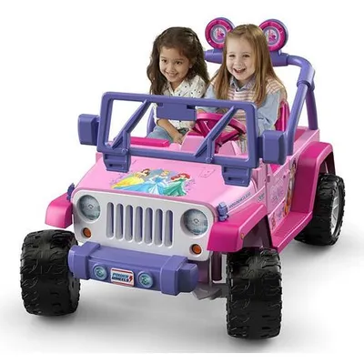 Power Wheels Disney Princess Jeep Wrangler Ride-On