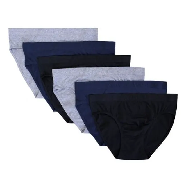Alex Mens Hypoallergenic Tag-Free Cotton Underwear Briefs Set of 3 (Black,  Navy, Gray, L), Black, Navy, Gray, Large : : Clothing, Shoes &  Accessories