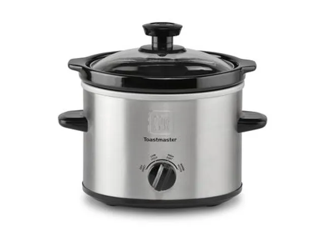 Toastmaster 1.5 Qt Brushed Stainless Steel Slow Cooker