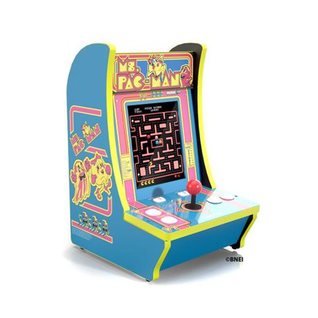 mrs pac man mini arcade machine